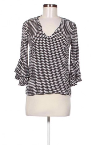 Дамска блуза Zara, Размер XS, Цвят Многоцветен, Цена 26,98 лв.