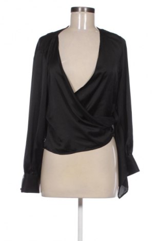 Дамска блуза Zara, Размер L, Цвят Черен, Цена 27,37 лв.