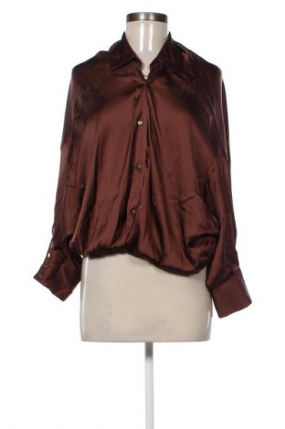 Dámska blúza Zara, Veľkosť L, Farba Hnedá, Cena  13,80 €