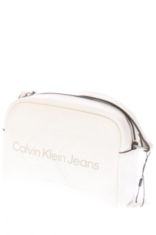 Γυναικεία τσάντα Calvin Klein, Χρώμα Λευκό, Τιμή 74,99 €