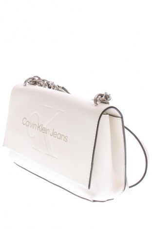 Γυναικεία τσάντα Calvin Klein Jeans, Χρώμα Λευκό, Τιμή 144,99 €