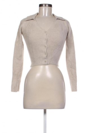 Дамска жилетка Bershka, Размер XS, Цвят Сив, Цена 54,15 лв.