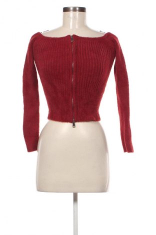 Γυναικεία ζακέτα Bershka, Μέγεθος XS, Χρώμα Κόκκινο, Τιμή 14,83 €