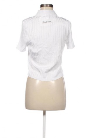 Damski kardigan Calvin Klein Jeans, Rozmiar L, Kolor Biały, Cena 220,99 zł
