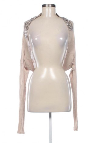 Damski kardigan Emme., Rozmiar L, Kolor Beżowy, Cena 70,46 zł