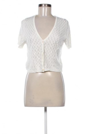 Damen Strickjacke H&M Divided, Größe M, Farbe Ecru, Preis 7,99 €