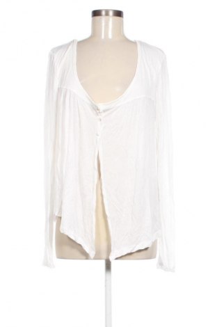 Damen Strickjacke Ltb, Größe XL, Farbe Weiß, Preis 20,99 €