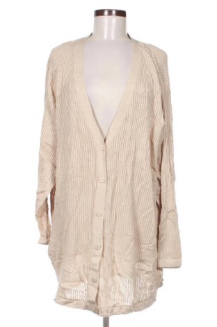 Damski kardigan Mia Moda, Rozmiar XXL, Kolor Beżowy, Cena 30,99 zł