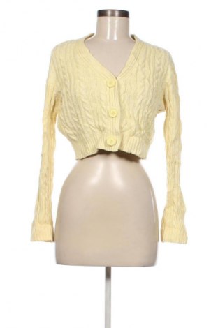 Γυναικεία ζακέτα Stradivarius, Μέγεθος S, Χρώμα Κίτρινο, Τιμή 6,99 €