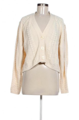 Cardigan de damă Stradivarius, Mărime M, Culoare Ecru, Preț 76,32 Lei