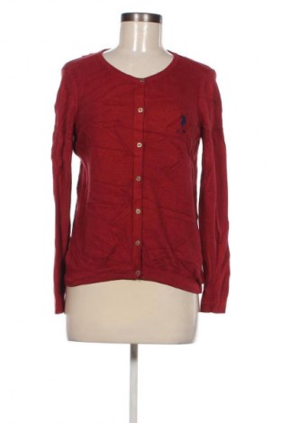 Damen Strickjacke U.S. Polo Assn., Größe M, Farbe Rot, Preis € 36,99