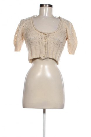 Дамска жилетка Unbranded, Размер L, Цвят Бежов, Цена 29,33 лв.