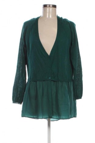 Дамска жилетка Zara, Размер XL, Цвят Зелен, Цена 30,99 лв.