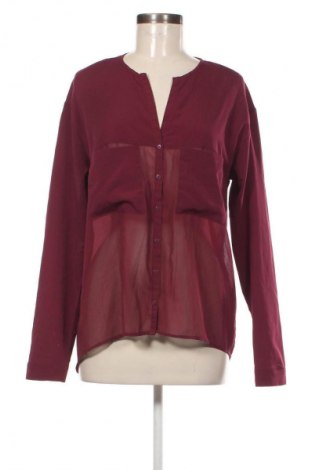 Γυναικείο πουκάμισο Bershka, Μέγεθος L, Χρώμα Κόκκινο, Τιμή 4,99 €