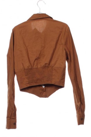 Dámska košeľa  Bershka, Veľkosť XS, Farba Hnedá, Cena  16,26 €