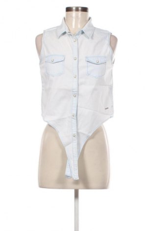 Dámska košeľa  Bershka, Veľkosť S, Farba Modrá, Cena  12,83 €