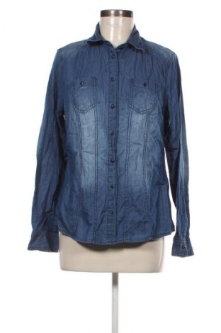 Γυναικείο πουκάμισο Charles Vogele, Μέγεθος M, Χρώμα Μπλέ, Τιμή 3,99 €