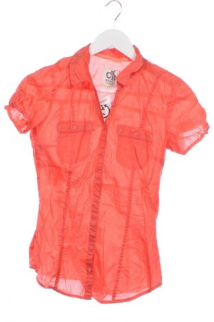 Damenbluse Clockhouse, Größe XS, Farbe Rot, Preis 7,99 €