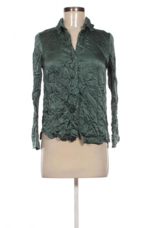 Cămașă de femei Delmod, Mărime XS, Culoare Verde, Preț 62,99 Lei