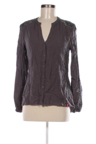 Дамска риза Edc By Esprit, Размер S, Цвят Сив, Цена 13,99 лв.