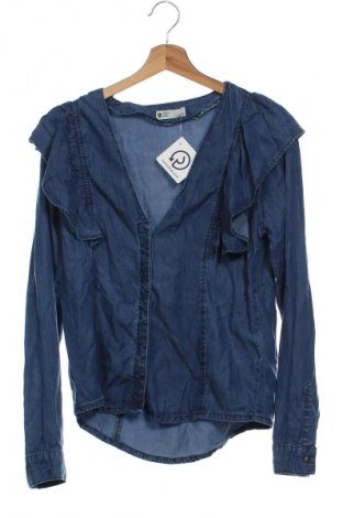 Cămașă de femei Gina Tricot, Mărime XS, Culoare Albastru, Preț 34,99 Lei