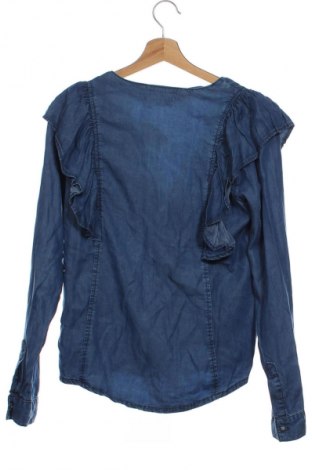 Cămașă de femei Gina Tricot, Mărime XS, Culoare Albastru, Preț 34,99 Lei