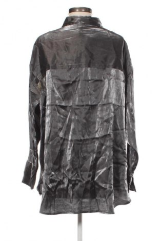 Γυναικείο πουκάμισο H&M, Μέγεθος M, Χρώμα Ασημί, Τιμή 7,99 €