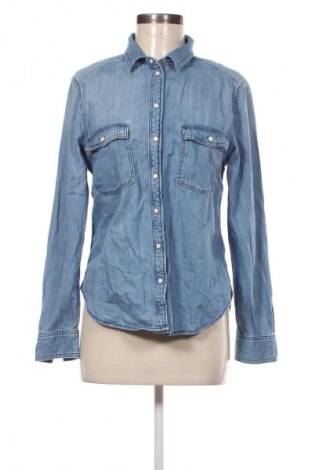 Дамска риза H&M, Размер M, Цвят Син, Цена 17,99 лв.