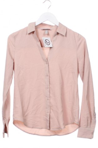 Γυναικείο πουκάμισο H&M, Μέγεθος XS, Χρώμα Ρόζ , Τιμή 10,99 €