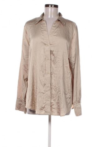 Cămașă de femei H&M, Mărime L, Culoare Bej, Preț 49,99 Lei