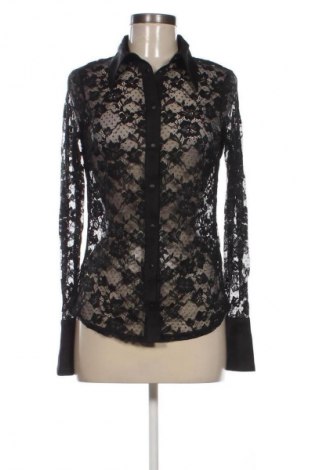 Дамска риза H&M, Размер S, Цвят Черен, Цена 5,99 лв.