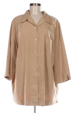 Γυναικείο πουκάμισο Leara Woman, Μέγεθος XXL, Χρώμα  Μπέζ, Τιμή 12,79 €