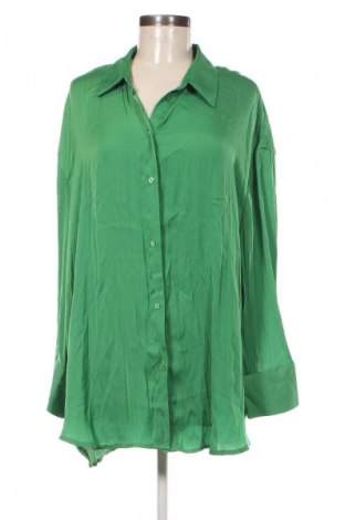 Дамска риза Mango, Размер XL, Цвят Зелен, Цена 26,98 лв.