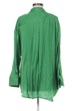 Дамска риза Mango, Размер XL, Цвят Зелен, Цена 26,98 лв.