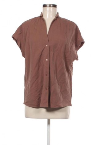 Дамска риза Massimo Dutti, Размер M, Цвят Кафяв, Цена 105,77 лв.