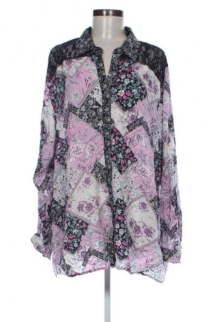 Γυναικείο πουκάμισο Maxi Blue, Μέγεθος XXL, Χρώμα Πολύχρωμο, Τιμή 15,99 €