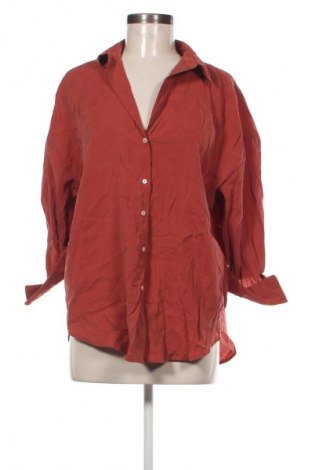 Дамска риза Pigalle by ONLY, Размер S, Цвят Кафяв, Цена 13,99 лв.