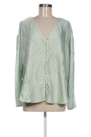 Дамска риза Primark, Размер L, Цвят Зелен, Цена 15,99 лв.