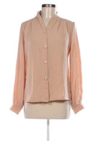 Cămașă de femei SHEIN, Mărime M, Culoare Bej, Preț 33,99 Lei