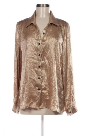 Дамска риза SHEIN, Размер L, Цвят Златист, Цена 5,99 лв.