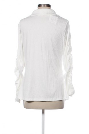 Дамска риза SHEIN, Размер XL, Цвят Бял, Цена 19,99 лв.