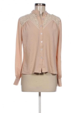 Дамска риза SHEIN, Размер M, Цвят Бежов, Цена 10,99 лв.