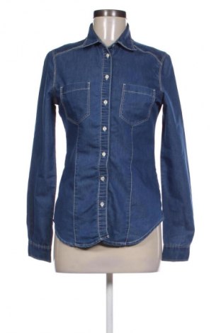 Дамска риза Terranova, Размер M, Цвят Син, Цена 16,99 лв.