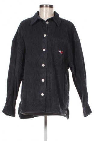 Damenbluse Tommy Jeans, Größe L, Farbe Grau, Preis 104,99 €