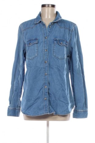 Damenbluse Topshop, Größe M, Farbe Blau, Preis 12,99 €