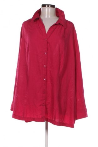 Γυναικείο πουκάμισο Yessica, Μέγεθος 4XL, Χρώμα Ρόζ , Τιμή 12,99 €