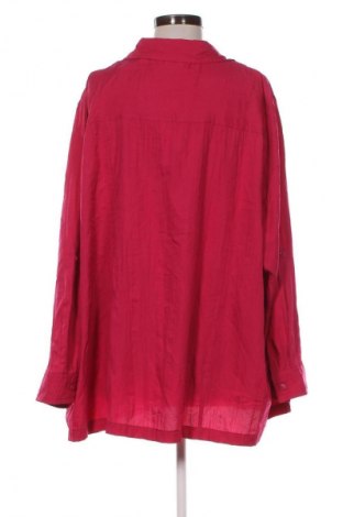 Γυναικείο πουκάμισο Yessica, Μέγεθος 4XL, Χρώμα Ρόζ , Τιμή 12,99 €