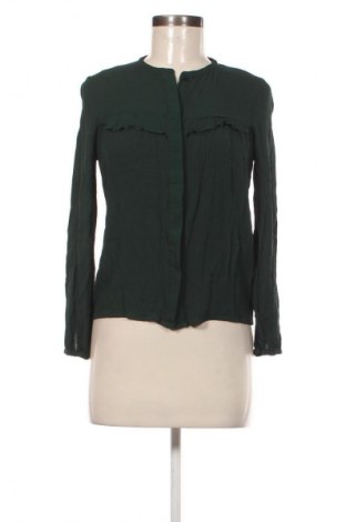 Damenbluse Zara, Größe S, Farbe Grün, Preis 12,99 €