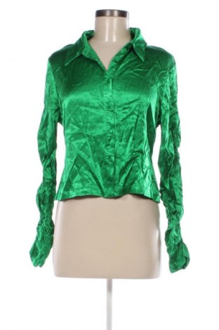 Cămașă de femei Zara, Mărime XL, Culoare Verde, Preț 72,03 Lei