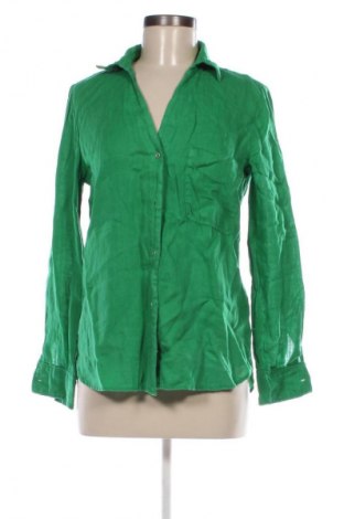 Cămașă de femei Zara, Mărime S, Culoare Verde, Preț 46,99 Lei